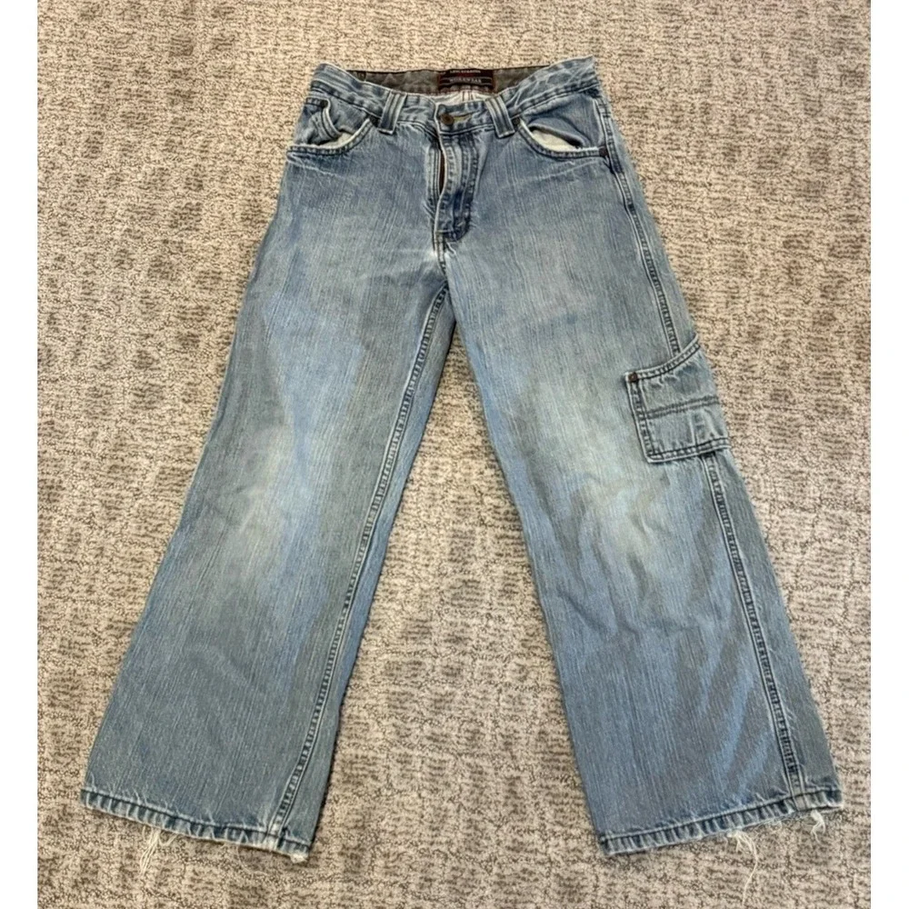 Vintage Levi Strauss jeans signature workwear blue denim size‎ 12 boys pants